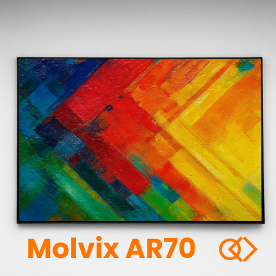 VIDRIO ANTIREFLEJO MOLVIX AR70