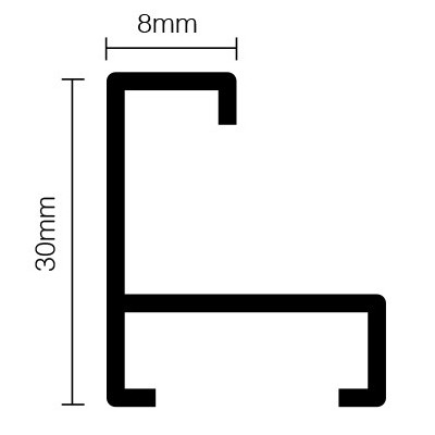 PROFILE 19 WOOD VENEER