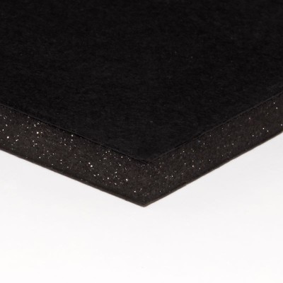CARTON PLUMA NEGRO ADHESIVO