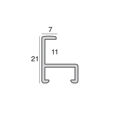 MOLDURA DE ALUMINIO 12