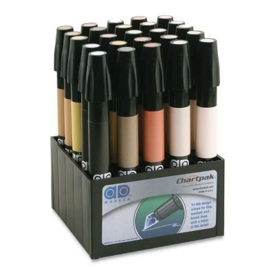 KIT DE 25 ROTULADORES CHARTPAK