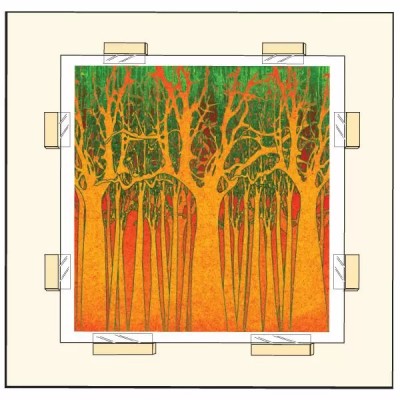 TIRAS DE POLIÉSTER AUTO-ADESIVAS