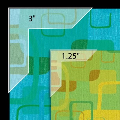 TOTAL VISION POLYPROPYLENE PHOTO CORNERS