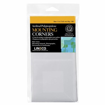 TOTAL VISION POLYPROPYLENE PHOTO CORNERS