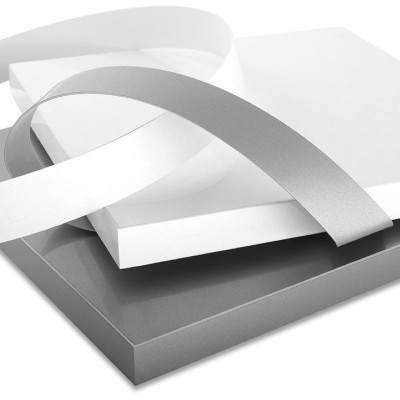 TAPE FOR EDGING FOAM BOARD AND RIGID MATERIALS