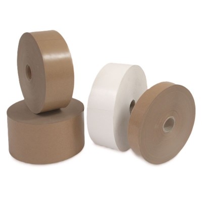 WETTABLE GUMMED KRAFT PAPER