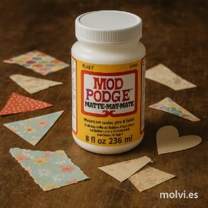 Mod Podge: El Pegamento Decoupage que revolucionará tus manualidades