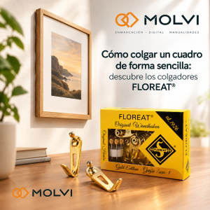 Cómo colgar un cuadro de forma sencilla: descubre los colgadores FLOREAT®