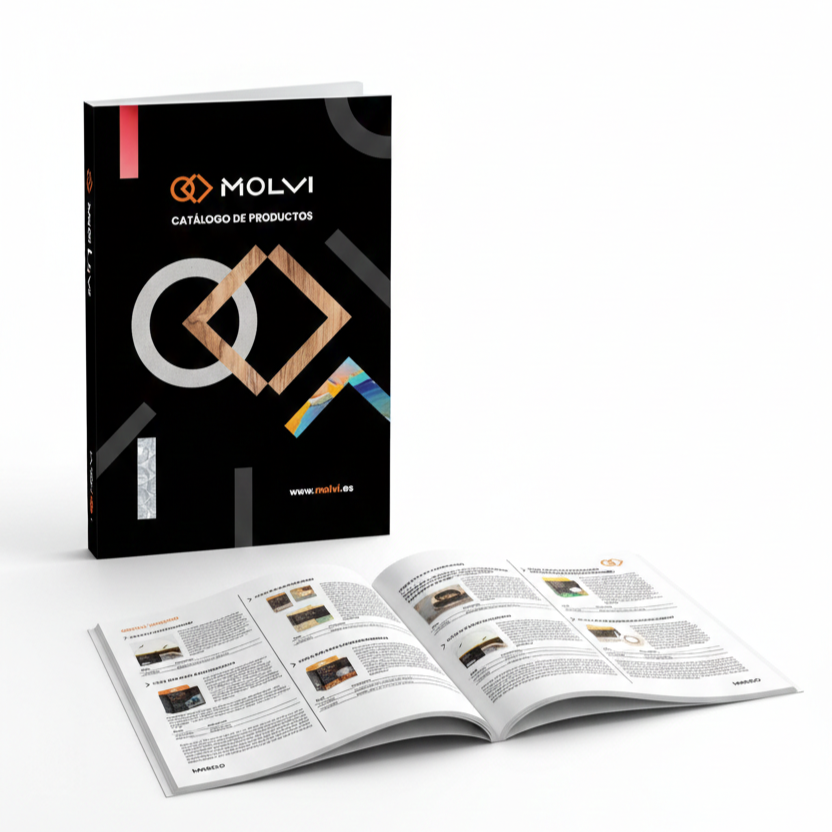 Nuevo Catálogo de Productos MOLVI para profesionales de la enmarcación